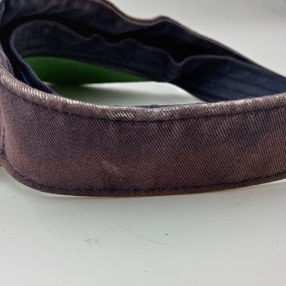 Callaway Golf Visor Hat Cap Well Worn Adjustable Discolored Blue Sun Golfer - Picture 5 of 9